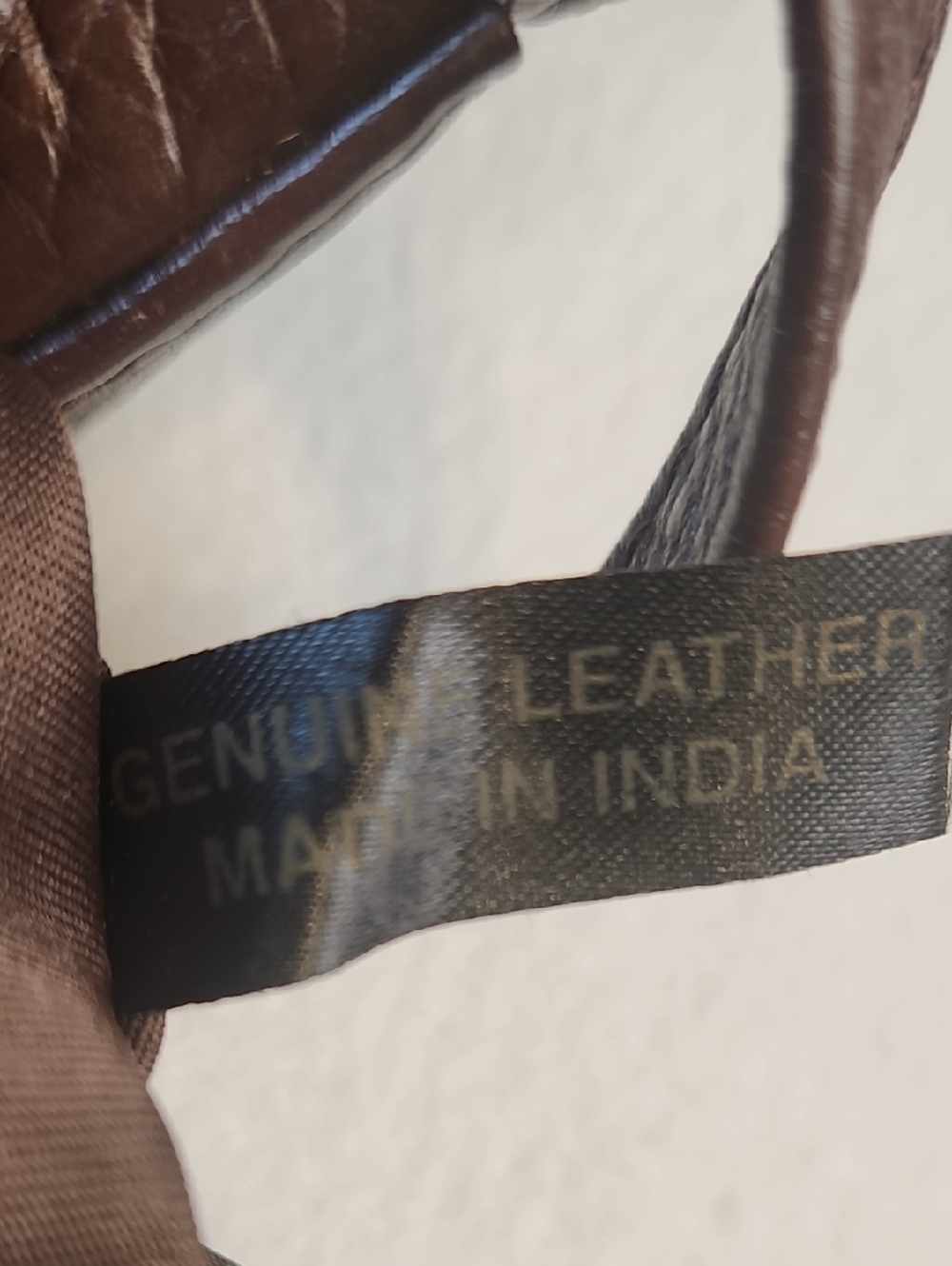 Classic Brown Pebble Genuine Leather Shoulder Bag with Gold Buckle - Picture 16 of 16